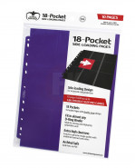 Ultimate Guard 18-Pocket Pages Side-Loading Purple (10)